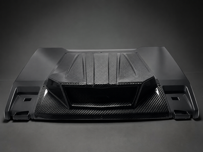 POLARIS XPEDITION CARBON FIBER HOOD SCOOP