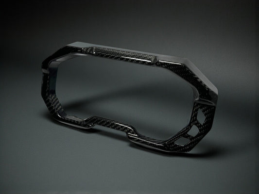 2025+ POLARIS RZR PRO XP / PRO S / PRO R - GAUGE TRIM PANEL (FRONT) - CARBON FIBER