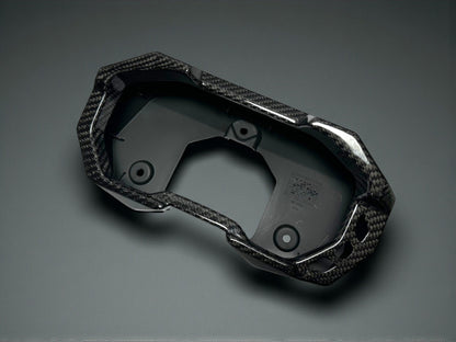 2025+ POLARIS RZR PRO XP / PRO S / PRO R - GAUGE TRIM PANEL (FRONT) - CARBON FIBER