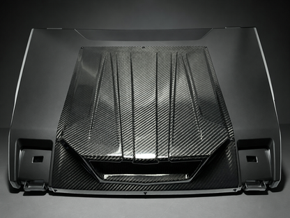 POLARIS XPEDITION CARBON FIBER HOOD SCOOP