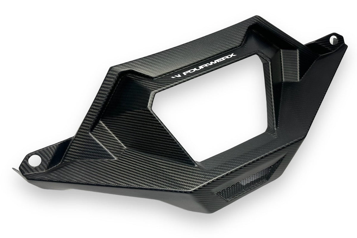 2021 + POLARIS RZR PRO R ( ONLY ) - CARBON FIBER EXHAUST SURROUND