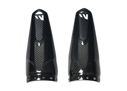CAN AM MAVERICK X3 CARBON FIBER REAR SHOCK GUARDS