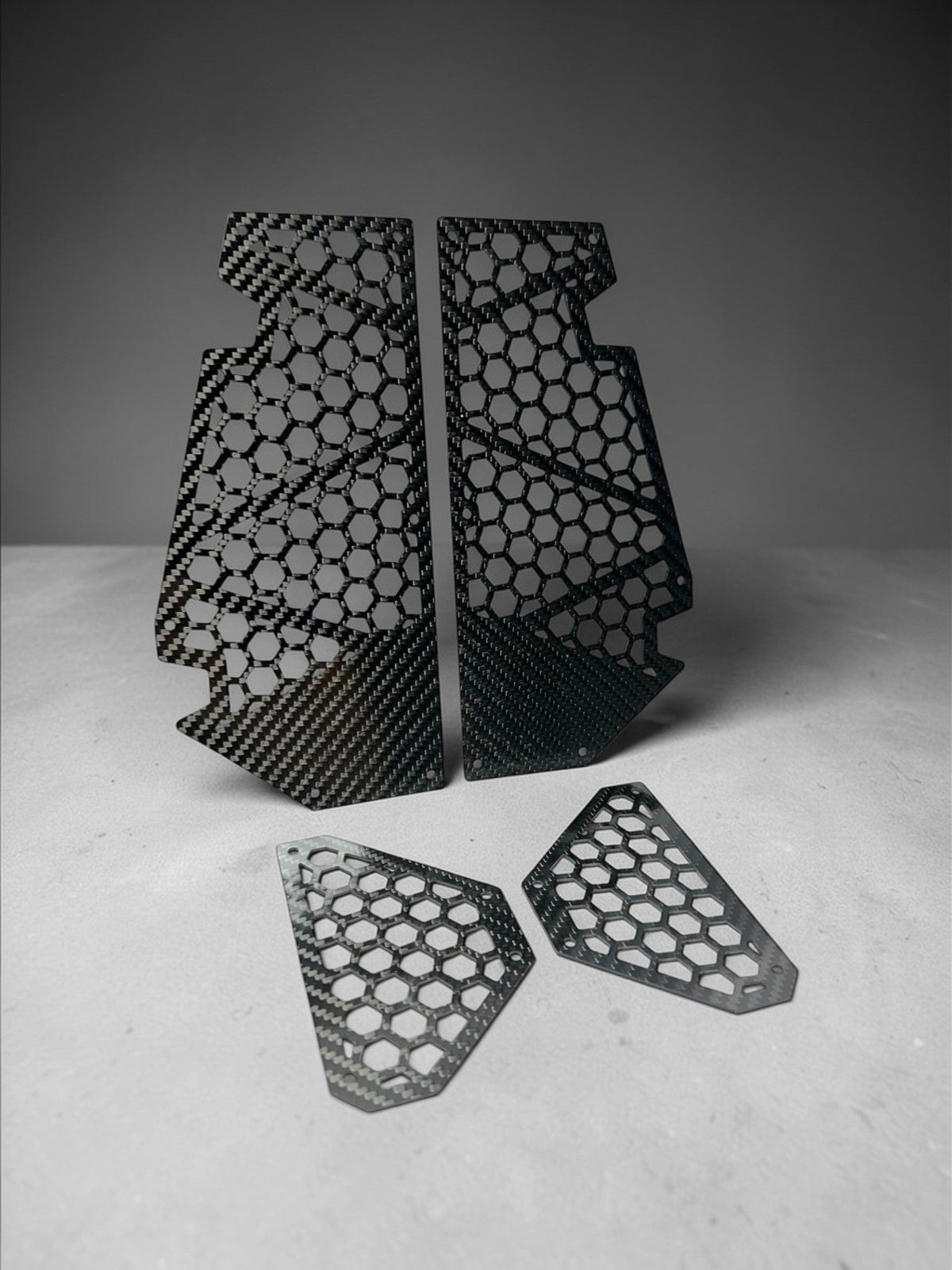 POLARIS XPEDITION CARBON FIBER SIDE AIR VENT SET