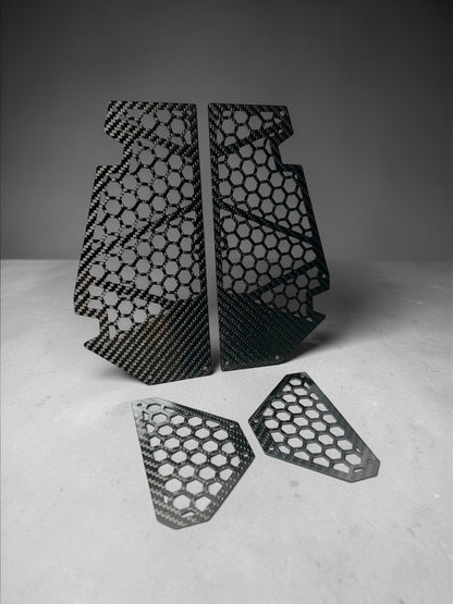 POLARIS XPEDITION CARBON FIBER SIDE AIR VENT SET