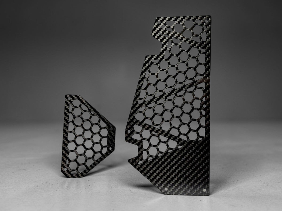 POLARIS XPEDITION CARBON FIBER SIDE AIR VENT SET