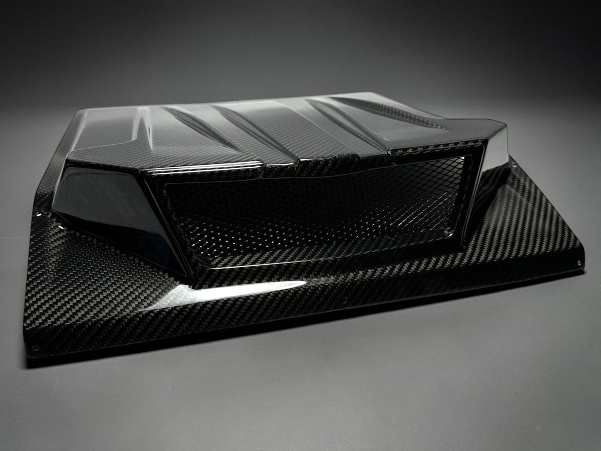 POLARIS XPEDITION CARBON FIBER HOOD SCOOP