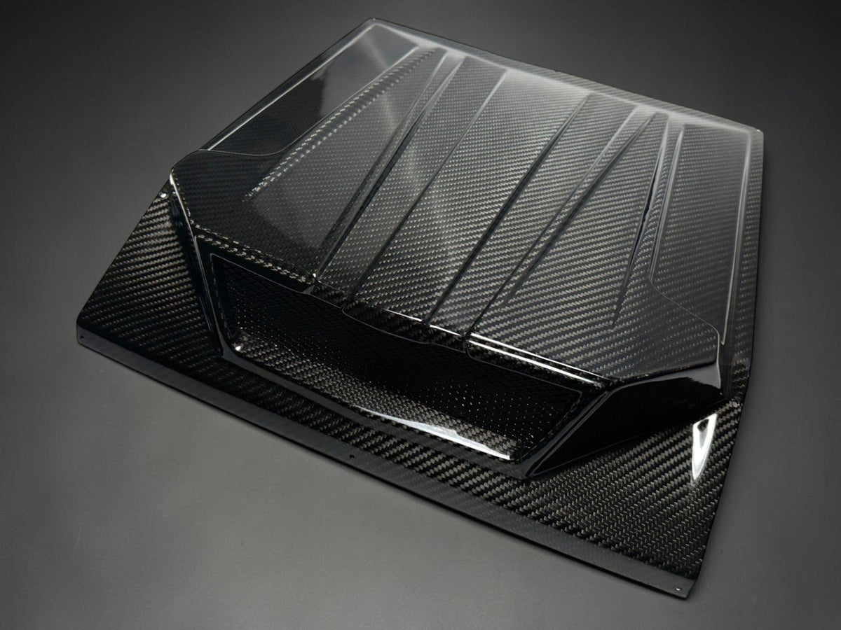 POLARIS XPEDITION CARBON FIBER HOOD SCOOP