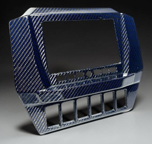 2025+ POLARIS RZR PRO XP / PRO S / PRO R - STANDARD RIDE COMMAND SURROUND - BLUE CARBON / KEVLAR