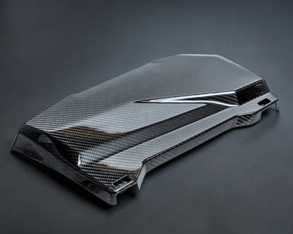CAN AM MAVERICK X3 CARBON FIBER GLOVE BOX LID