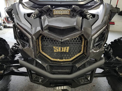 CAN AM MAVERICK X3 (17-25) | CARBON FIBER FRONT FASCIA