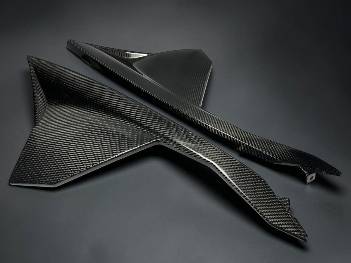 CAN AM MAVERICK X3 CARBON FIBER INNER HOOD PANEL SET