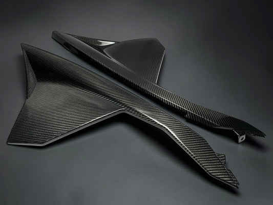CAN AM MAVERICK X3 CARBON FIBER INNER HOOD PANEL SET