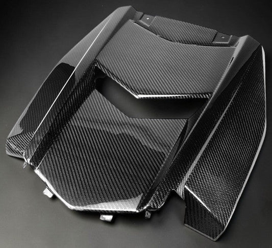 YAMAHA YXZ1000 R - CARBON FIBER UPPER HOOD - 17+ STYLE