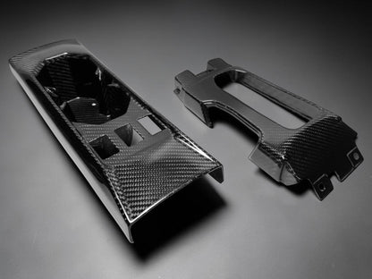 CAN AM MAVERICK R CARBON FIBER - FRONT CENTER CONSOLE