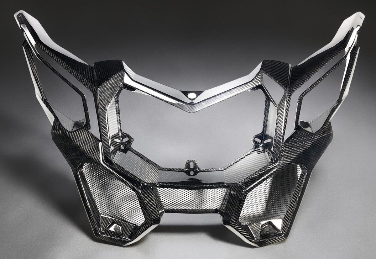 CAN AM MAVERICK X3 (17-25) | CARBON FIBER FRONT FASCIA