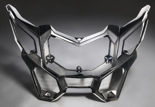 CAN AM MAVERICK X3 (17-25) | CARBON FIBER FRONT FASCIA