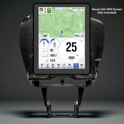 2026+ POLARIS RZR PRO XP / PRO S / PRO R - 'VERTICAL' RIDE COMMAND SURROUND - CARBON FIBER