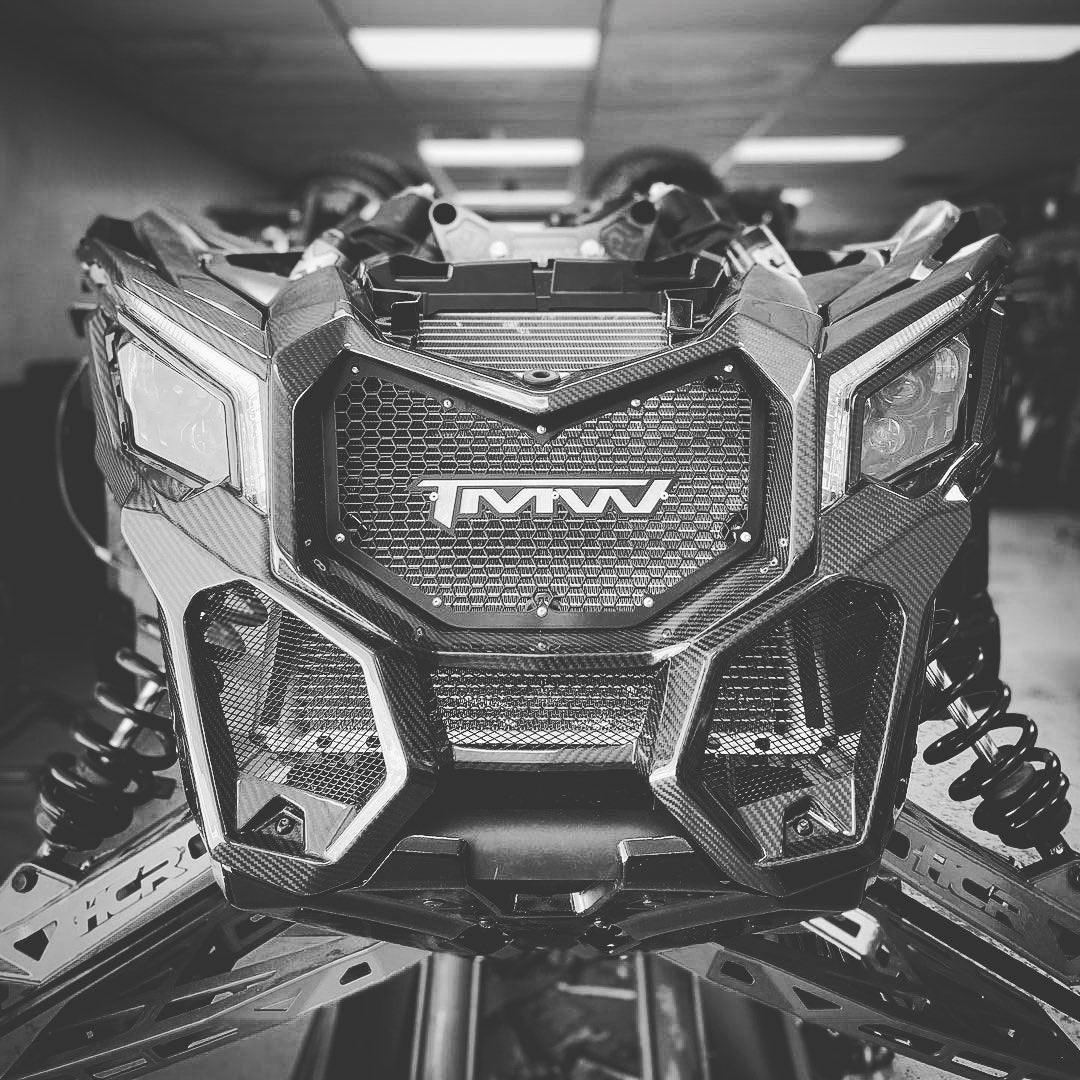 CAN AM MAVERICK X3 (17-25) | CARBON FIBER FRONT FASCIA