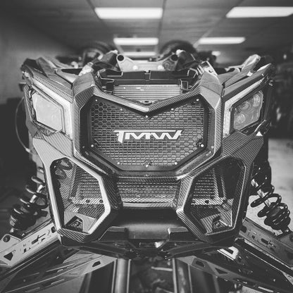 CAN AM MAVERICK X3 (17-25) | CARBON FIBER FRONT FASCIA